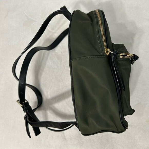 olive green kate spade bradley nylon small backpack wilson road evergreen